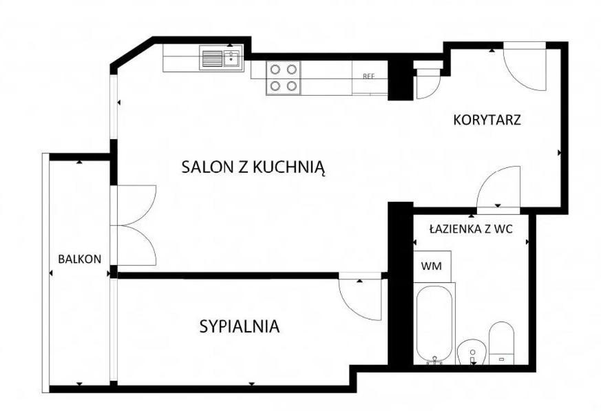 Loft W Centrum Z Jacuzzi Breslávia Exterior foto